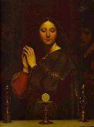 Jean Auguste Dominique Ingres The Virgin of the Host Germany oil painting artist